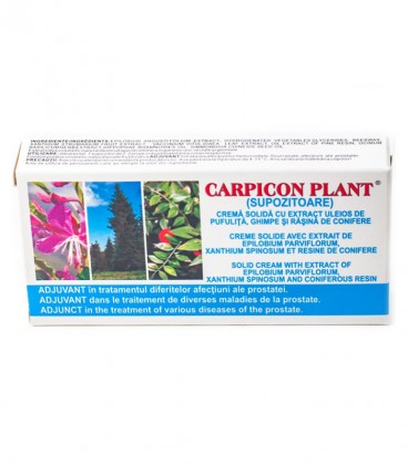 Carpicon Plant (supozitoare) 1 gr, 10 bucati