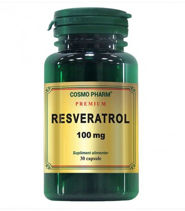 Resveratrol 100 mg, 30 capsule