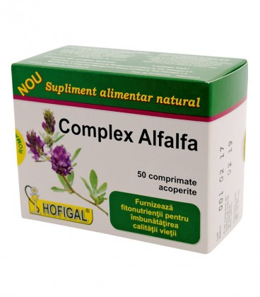 Complex Alfalfa, 50 comprimate 