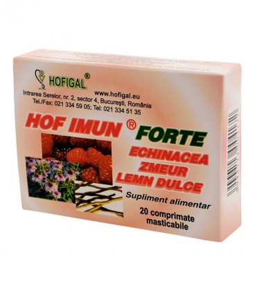 Hof Imun Forte, 20 comprimate
