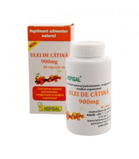 Ulei de catina 900 mg, 40 capsule