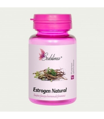 Estrogen Natural, 60 tablete