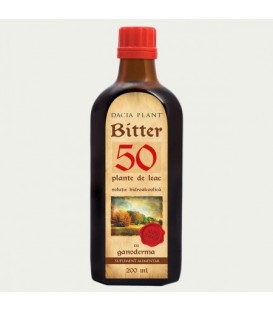 Bitter 50 Plante cu Ganoderma, 200 ml