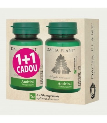 Antiviral echinacea & astragalus, 60 tablete (1 + 1 gratis)