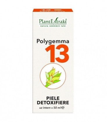 Polygemma 13 - Piele Detoxifiere, 50 ml