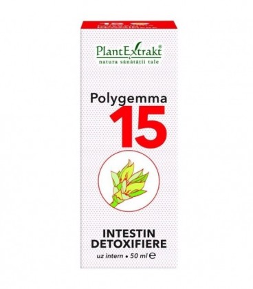 Polygemma 15 - Intestin Detoxifiere, 50 ml