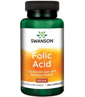 Folic Acid 800mcg, 250 capsule