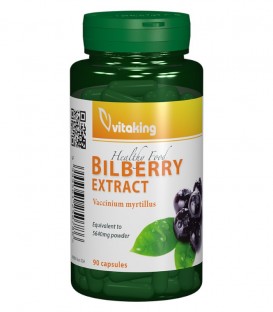 Bilberry Extract (afin negru) 470mg, 90 capsule
