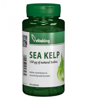 Sea Kelp (alga marina) 33mg, 90 comprimate