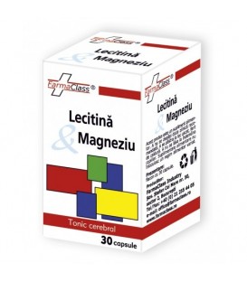 Lecitina Magneziu, 30 capsule