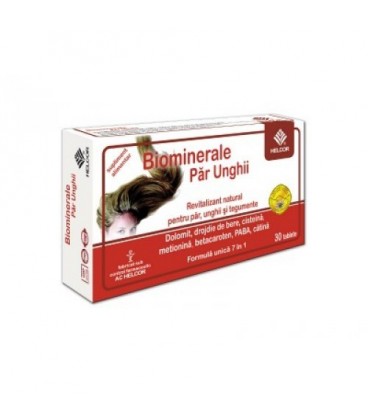 Biominerale Par Unghii, 30 tablete