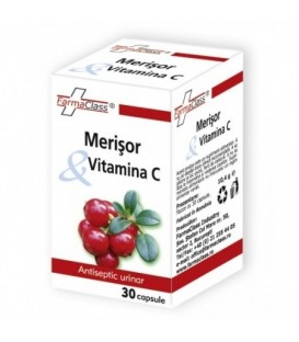 Merisor Vitamina C, 30 capsule