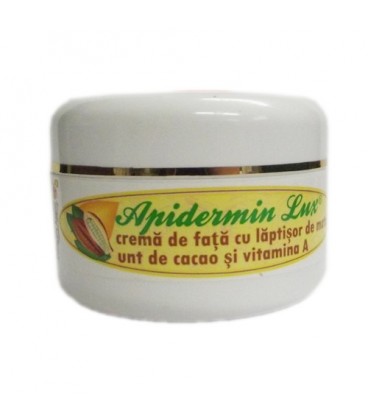 Apidermin Lux  50 ml - Crema de fata cu laptisor de Matca unt de cacao si Vitamina A