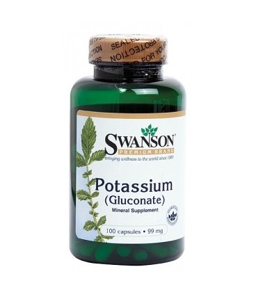 Potasiu (Gluconate), 99 mg 100 capsule