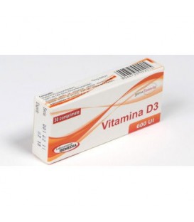 Vitamina D3, 30 capsule