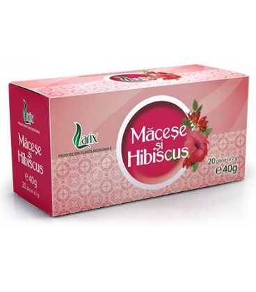 Ceai de Macese+Hibiscus, 20 doze