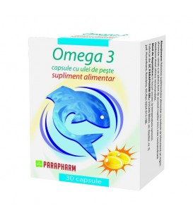 Omega 3 - ulei de peste, 30 capsule